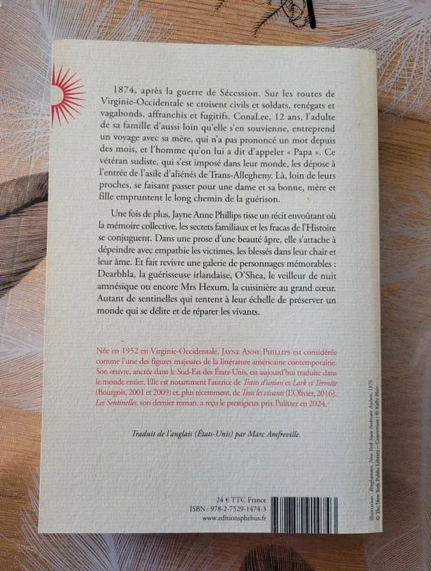 The Sentinels Jayne Anne Phillips, Marc Amfreville (Translation) – photo 2